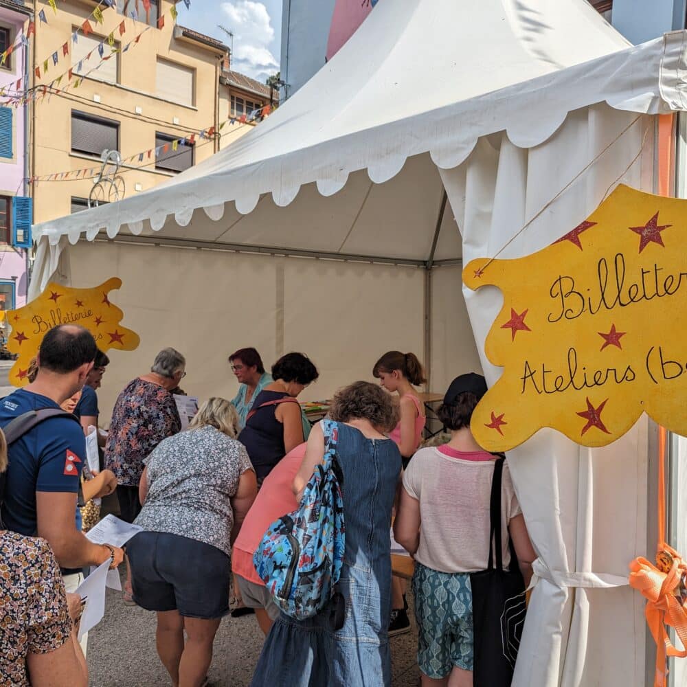 Billetterie place de la mairie
